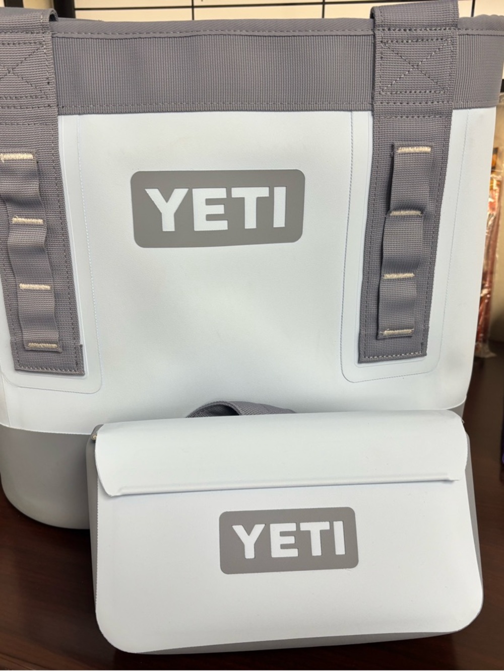 Yeti Camino 20 Big Sky Blue with Sidekick